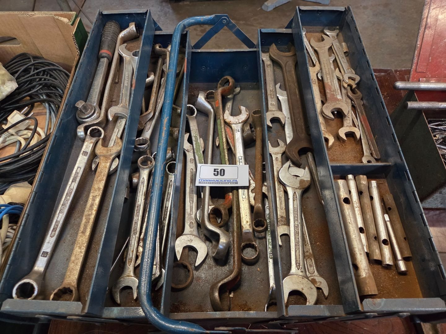 Gereedschap kist + inhoud