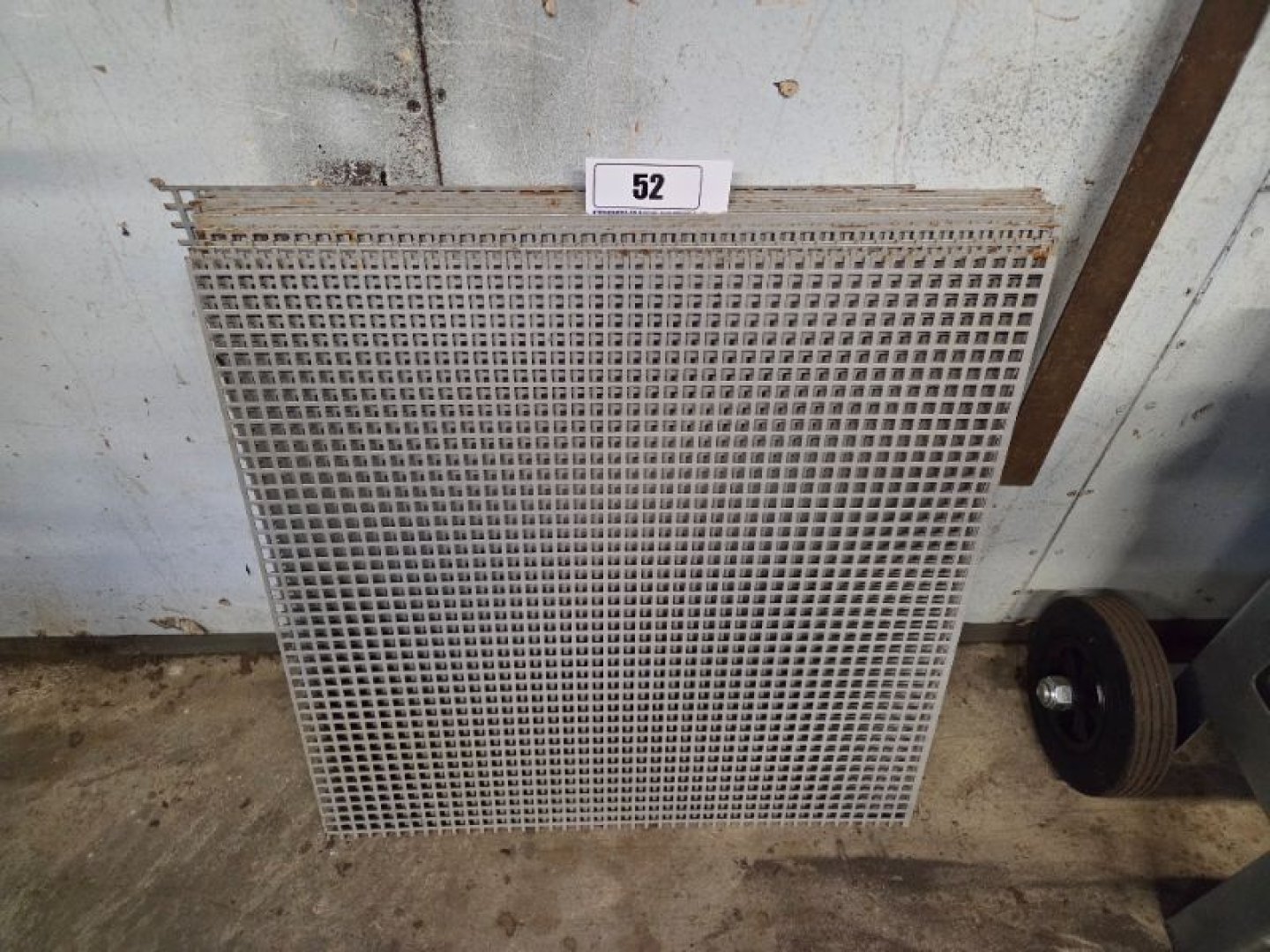 Partij metalen roosters