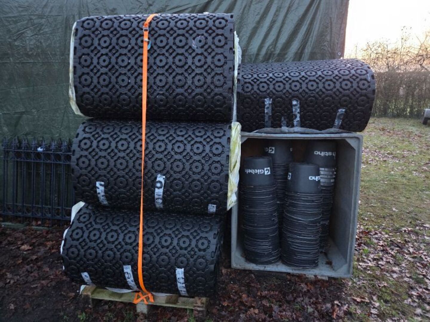 Emmers + dak drainage