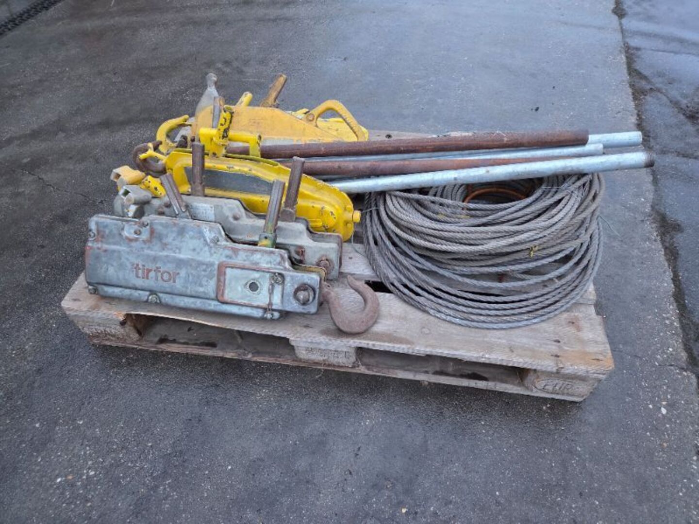 Tirfor takels 5 stuks