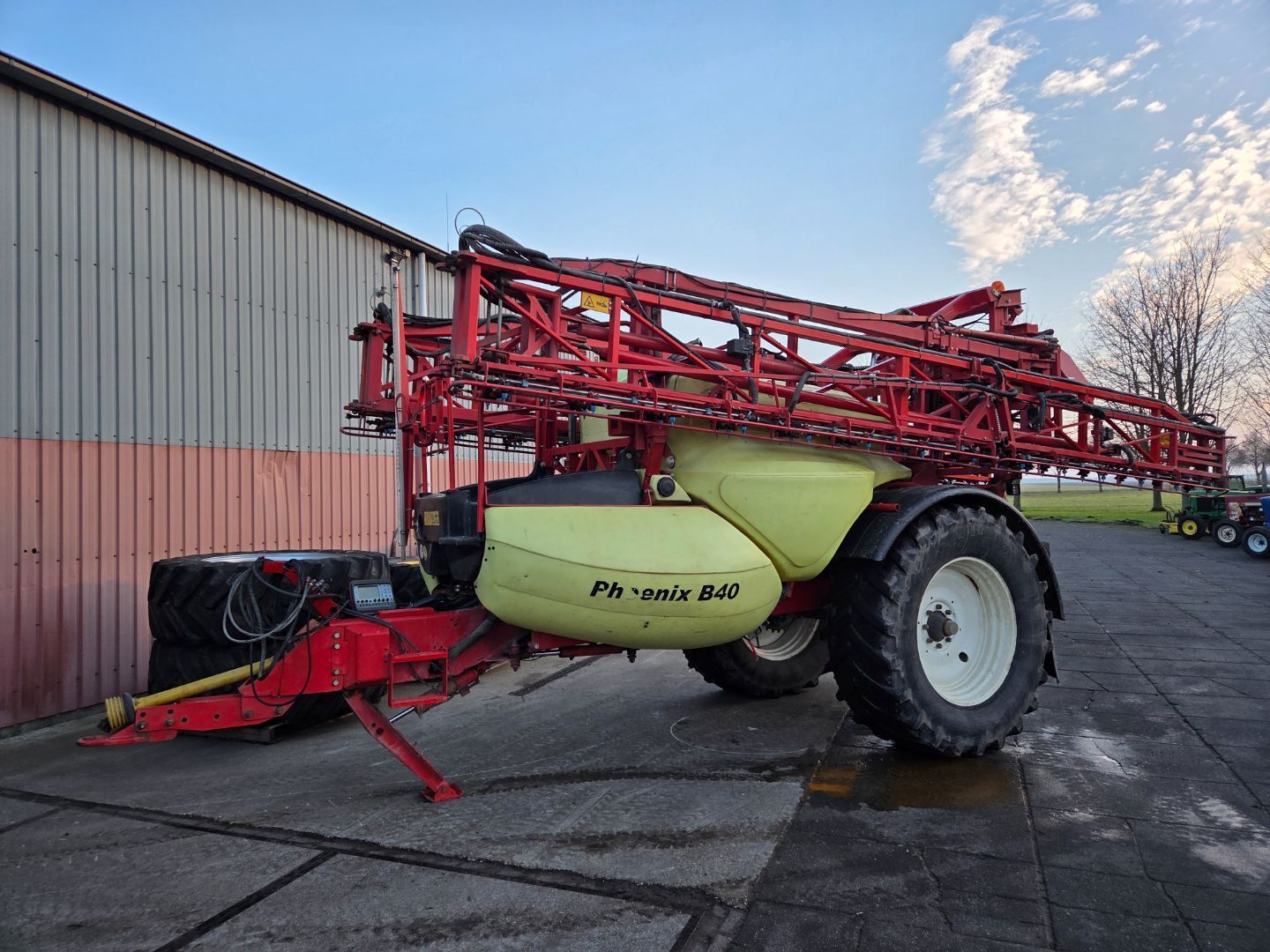 Getrokken veldspuit "Rau"