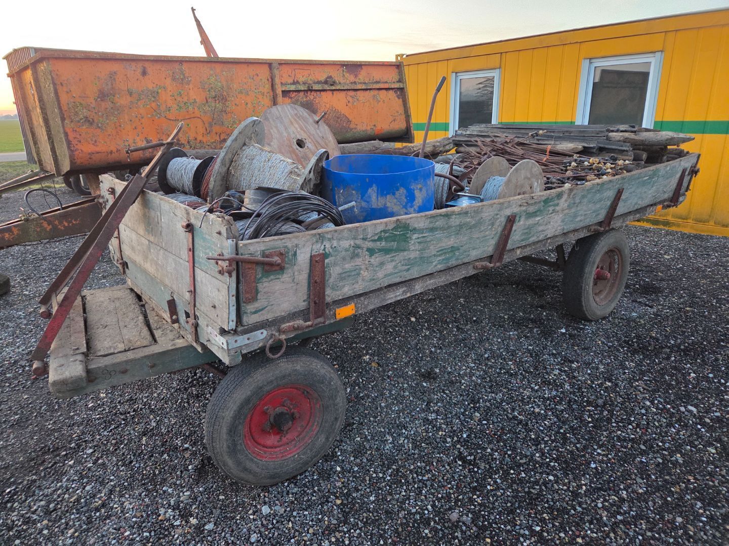 Afrasterings materiaal