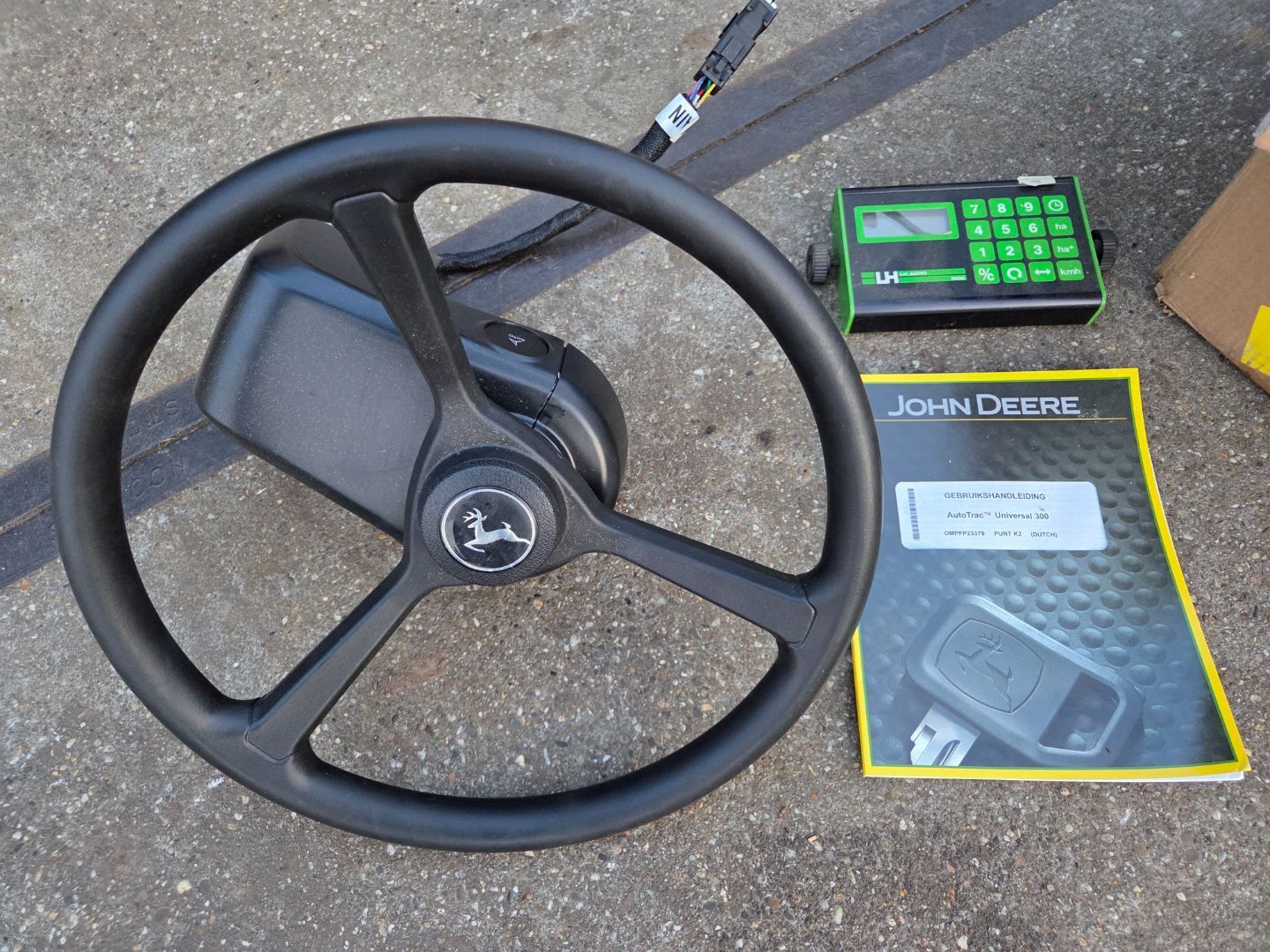 John Deere Autotrac stuur set