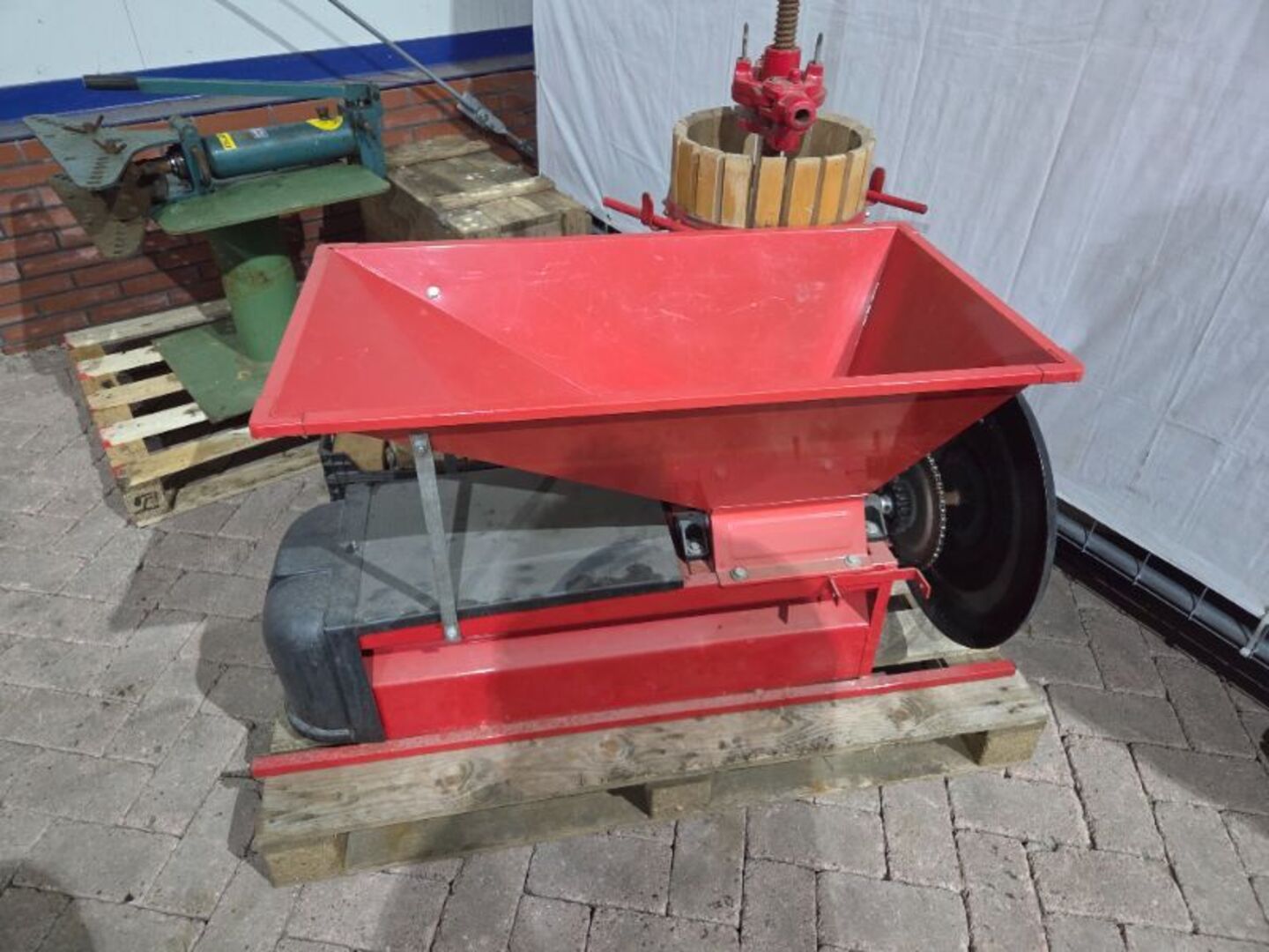 Fruit pers + ontsteler