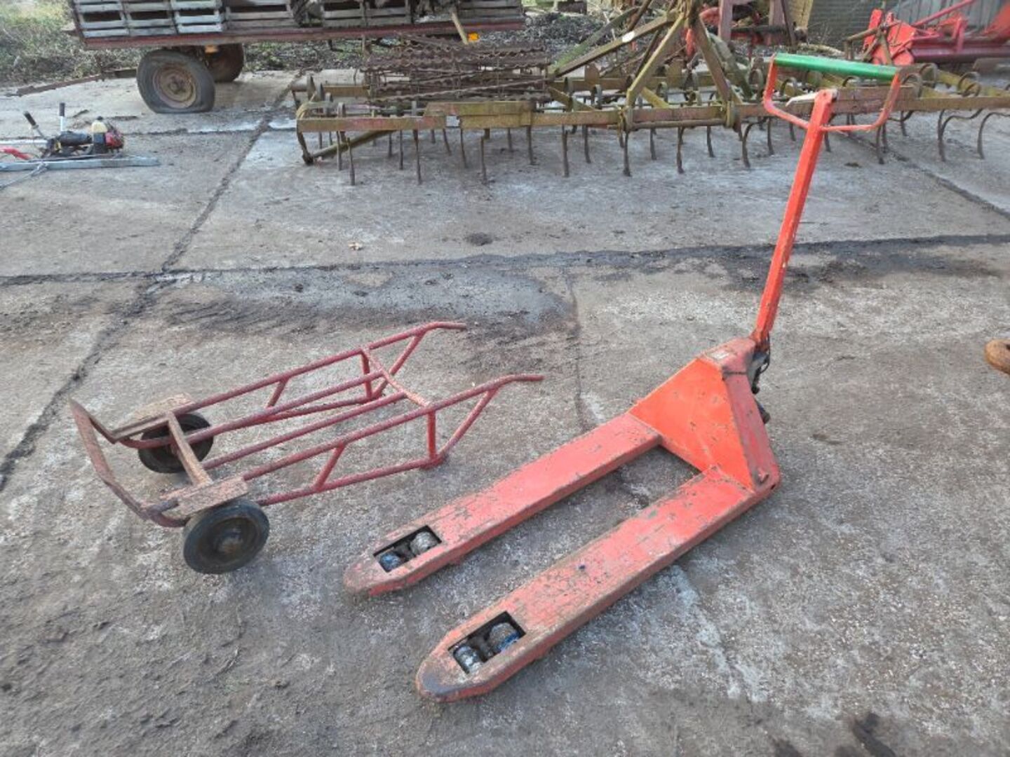 Pompkar + steekwagen