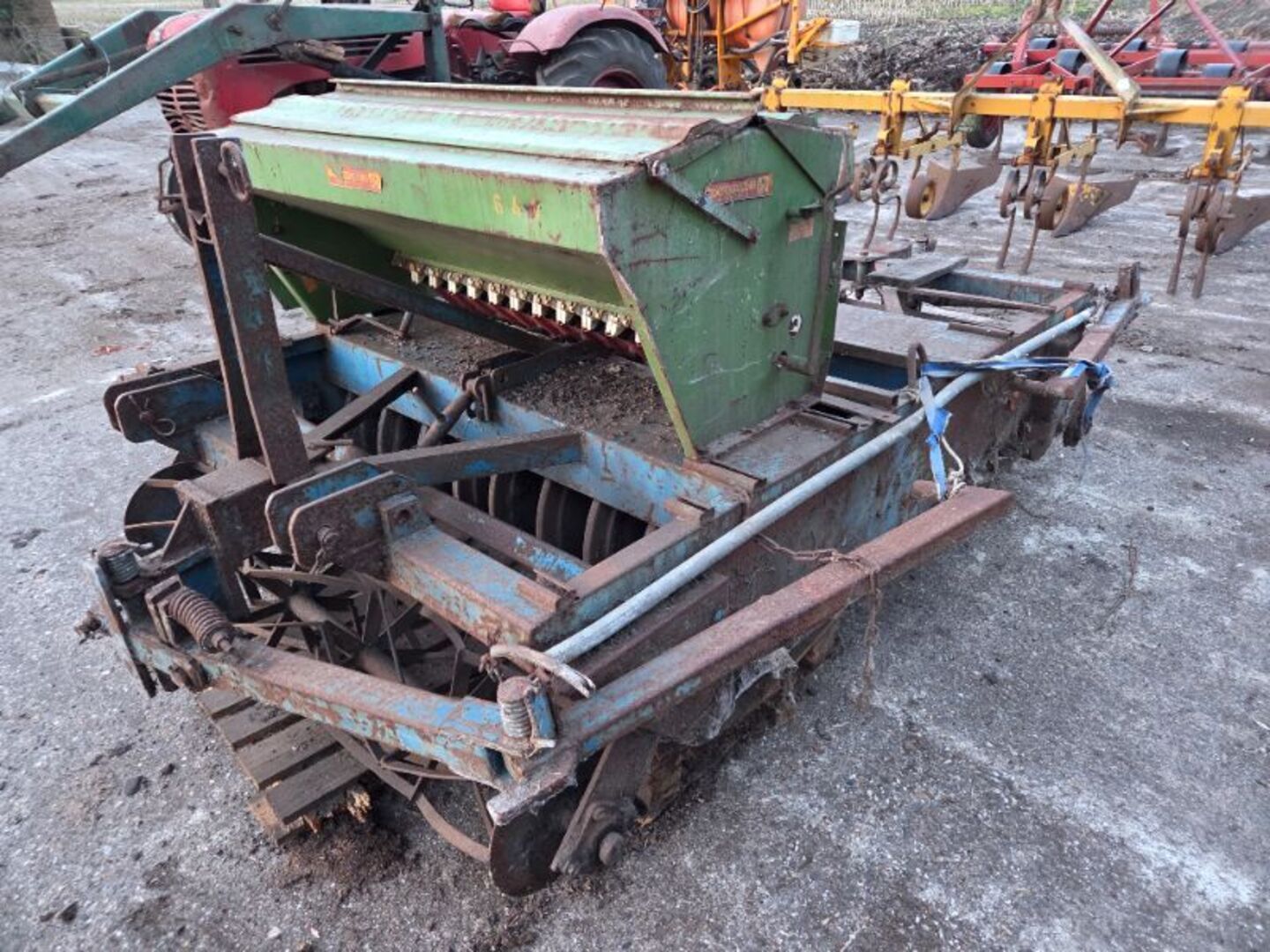 Getrokken Zaaimachine