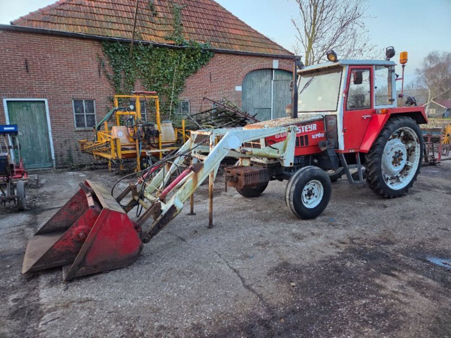 Steyr 8080 + voorlader