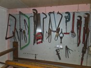 Wandbord + gereedschap